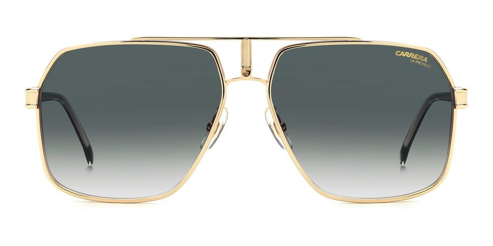 Timeless Aviator with Gold-Tone Elegance