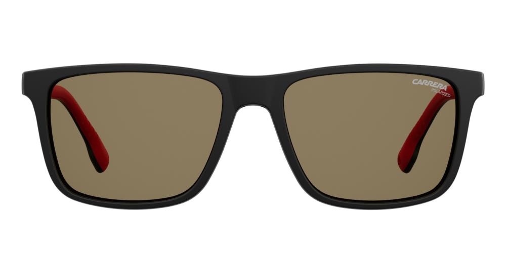 Dynamic Black and Red Sport Sunglasses