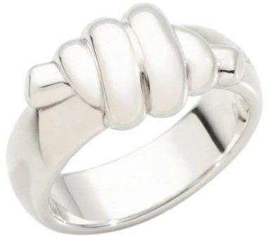 Dodo Modern Silver Ring with Sleek Design