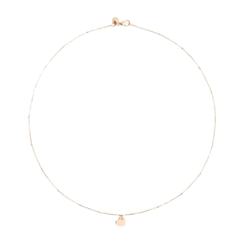 Dodo Minimalist Gold and Rose Gold Pendant