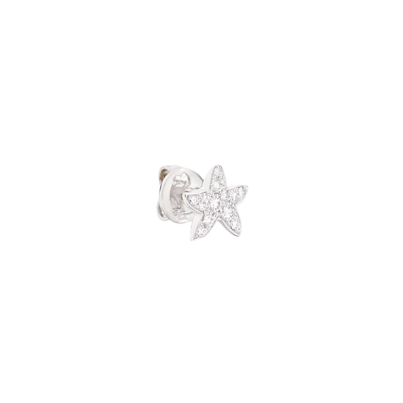 Dodo Silver Crystal Stud Earrings