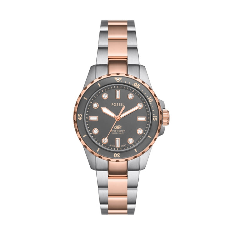 Timeless Elegance Two-Tone Rose Gold & Silver Bracelet