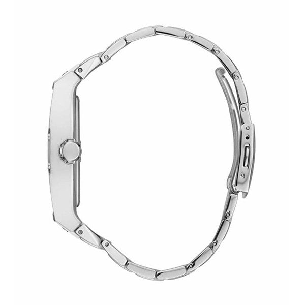 Silver Stainless Steel Chronograph with Date Window