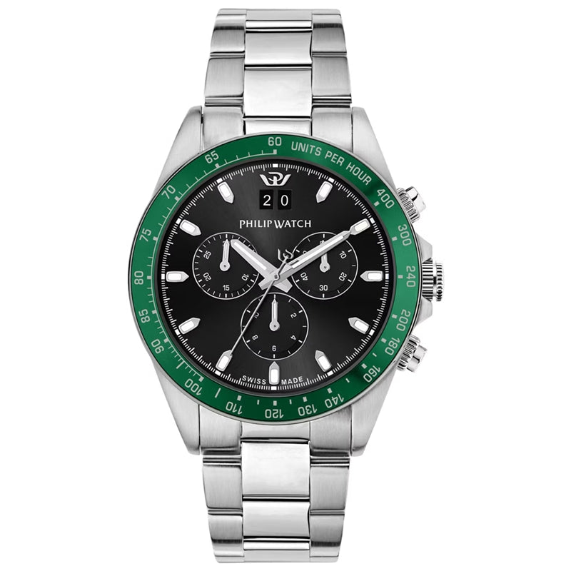 Philip Watch Swiss Chronograph in Silver