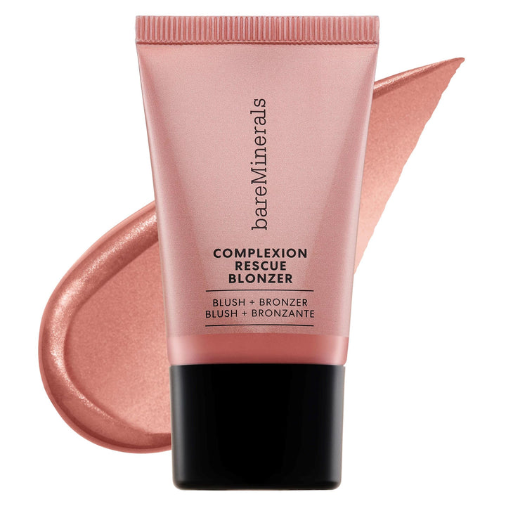 Small 15 ml jar of pink‑bronze gel‑cream blush‑bronzer, dewy finish