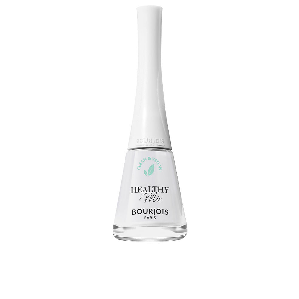 Bottle of wine-coloured nail polish, 9 ml, glossy finish, recycled-cap