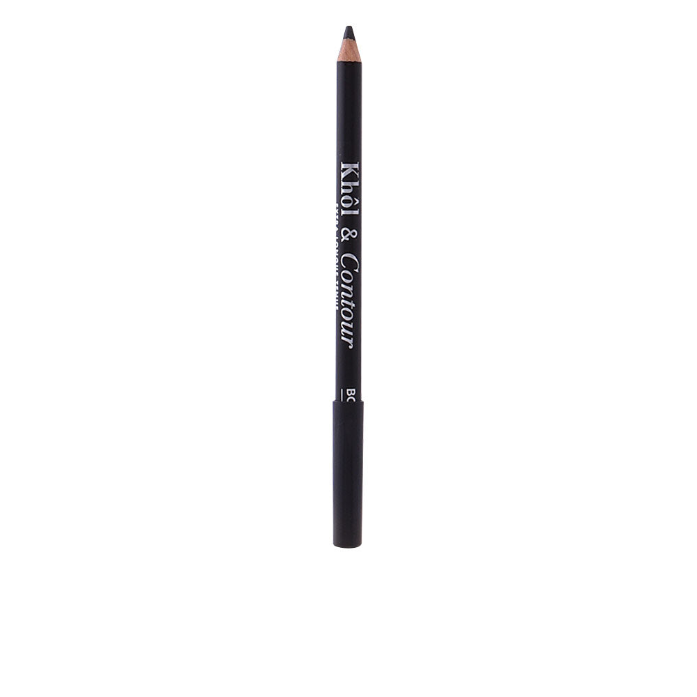 Slim black kohl eye pencil, 1.2 g, smudge-resistant Unisex liner