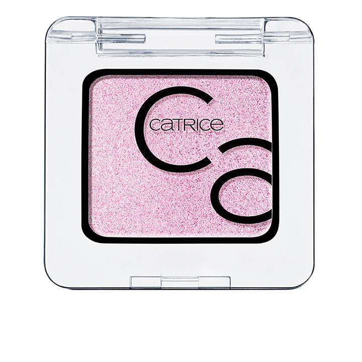 Pressed violet eyeshadow pan, silky pigmented powder, 2.4 g compact