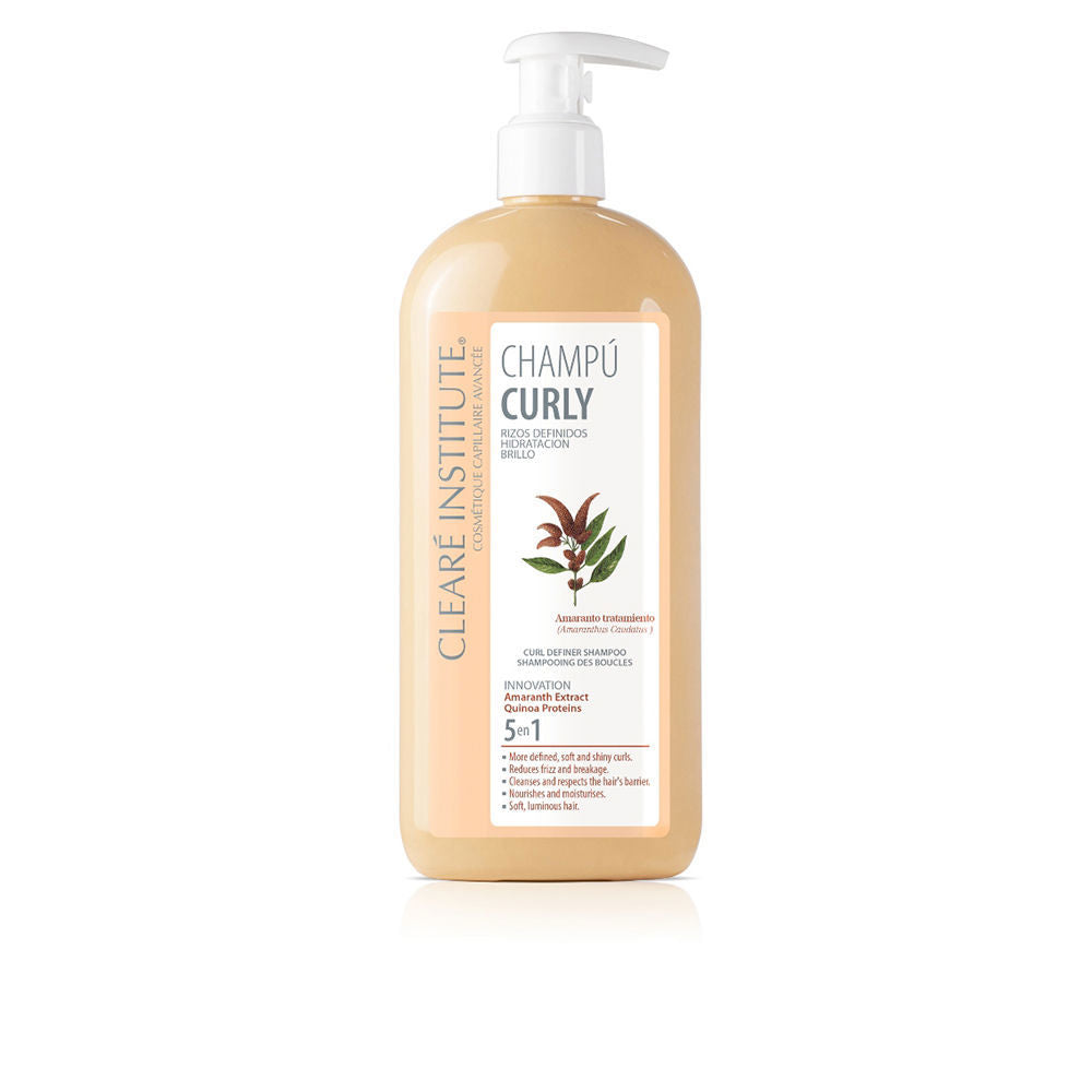 400 ml bottle of curl-defining nourishing shampoo for Unisex curly hair