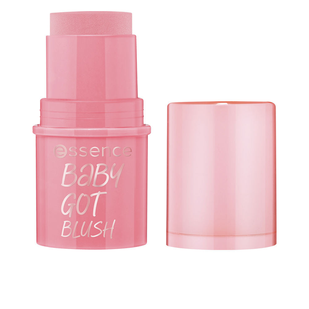 Rosé cream blush stick in retractable tube, 5.5 g, dewy finish