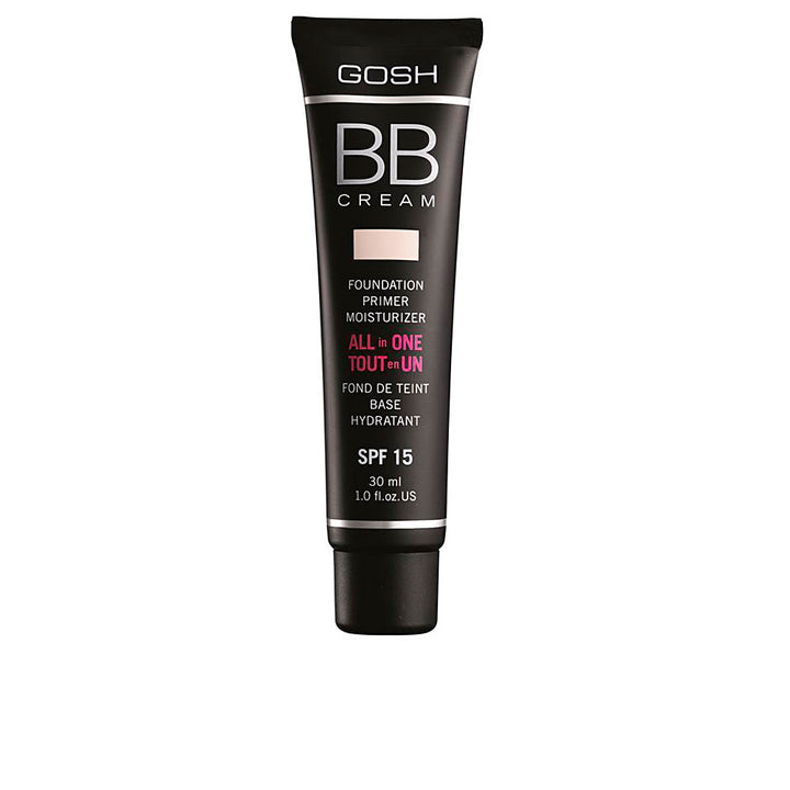 30 ml tube of Hydrating BB Cream in 03 Warm Beige, tinted primer packaging