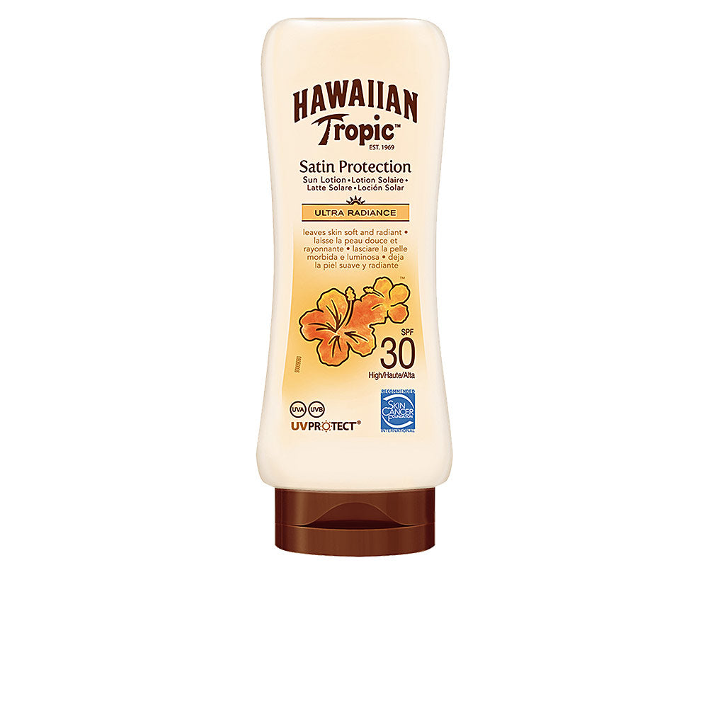 180 ml pump bottle of light lotion sunscreen, SPF30, water‑resistant, Unisex