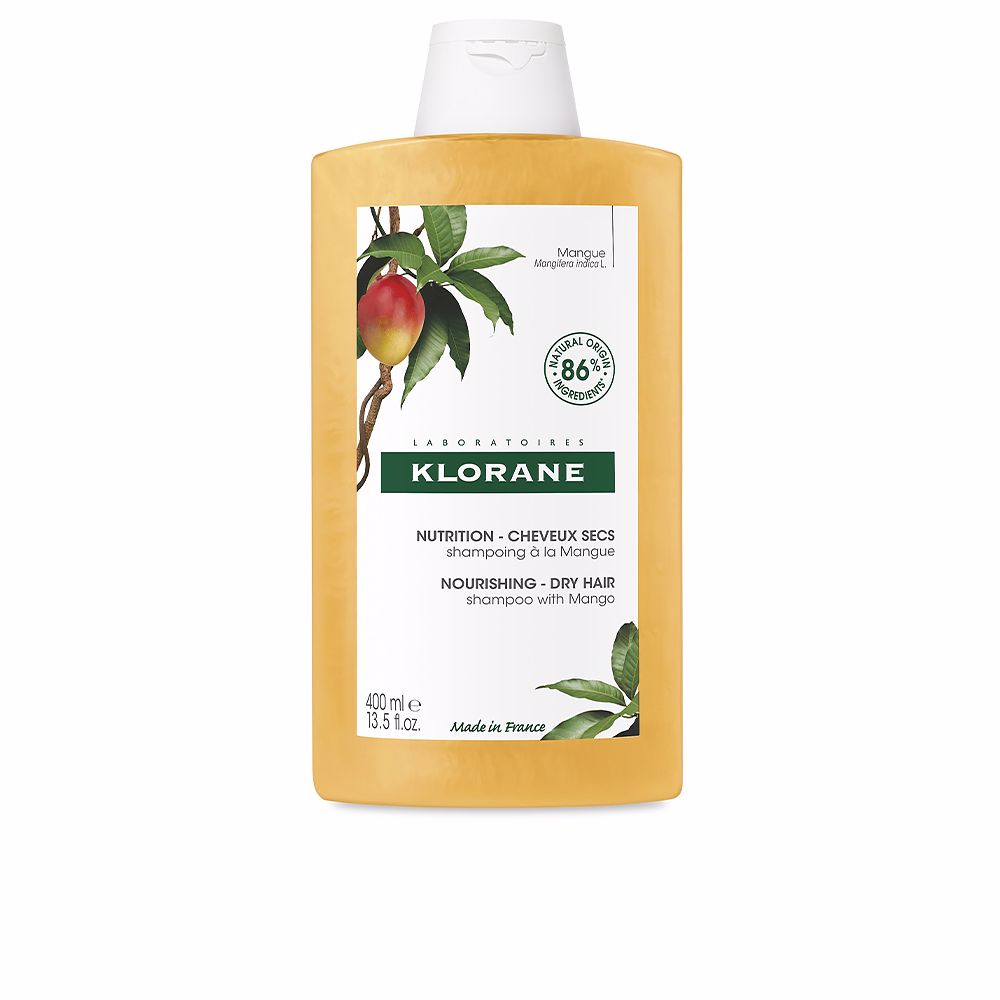 400 ml bottle of mango seed butter nourishing shampoo for Unisex dry hair