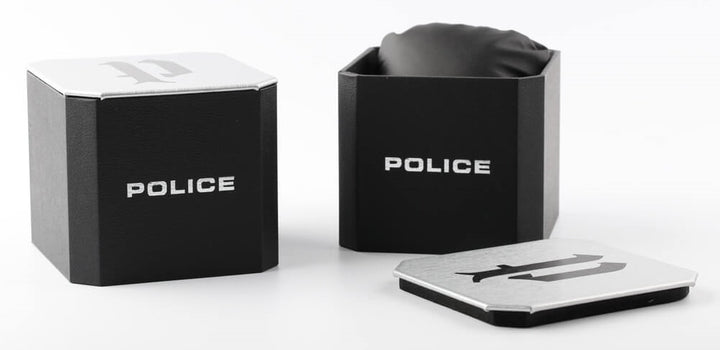 Police Chronograph Watch with Textured Dial