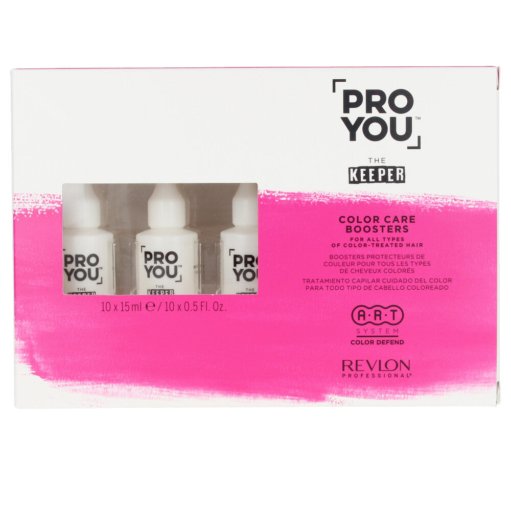 Small 15 ml clear vial of colour booster for coloured hair, for Women