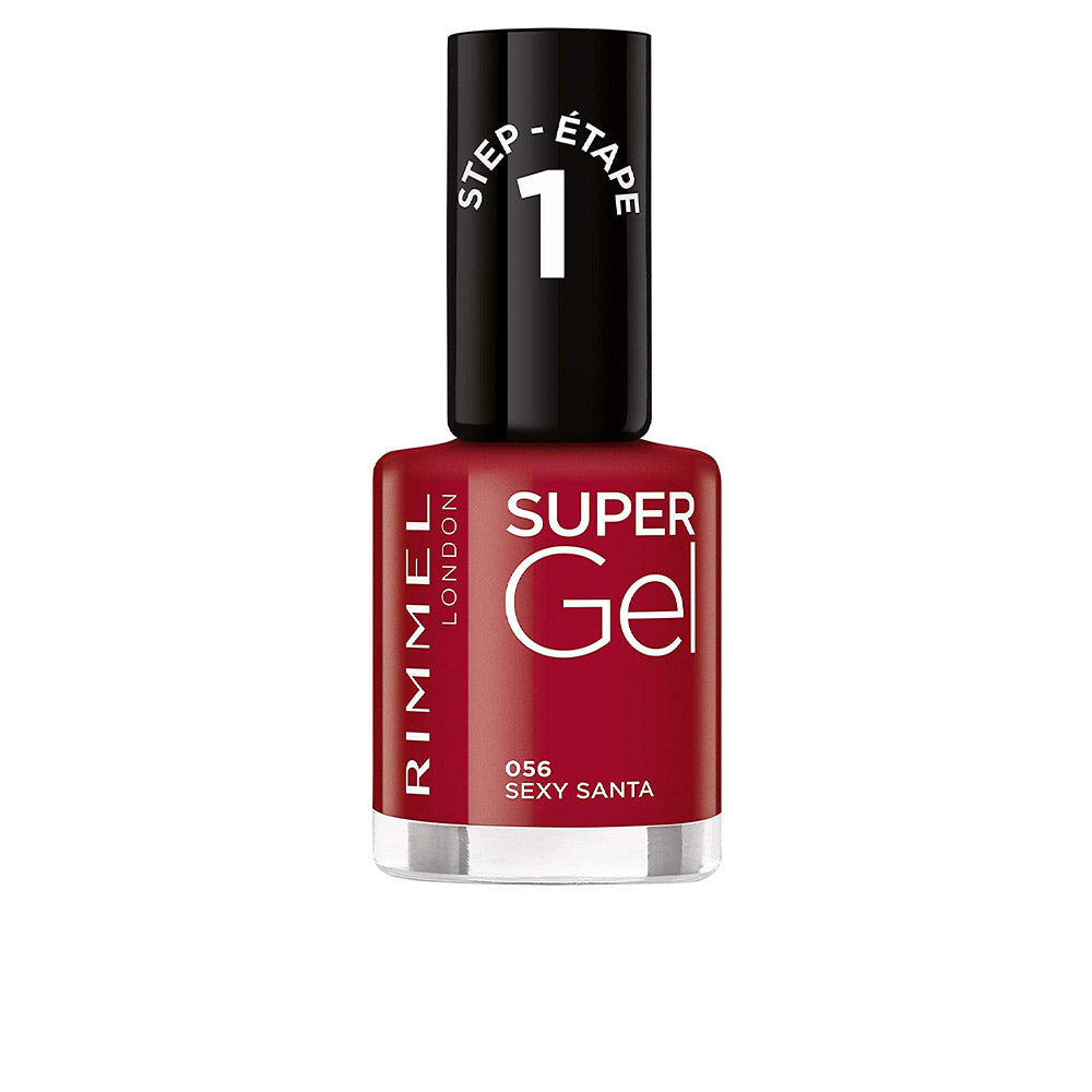 12 ml purple gel‑effect nail polish bottle, high gloss finish