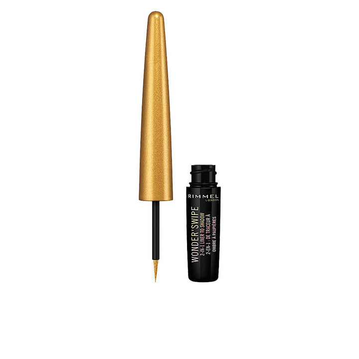 Slim metallic cream eyeliner stick, deep shimmery bronze, 1.7 ml