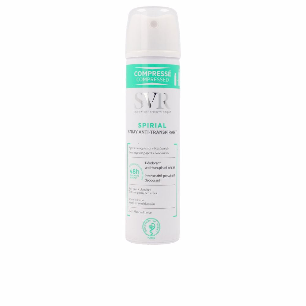 Silver antiperspirant spray can for Women, 75 ml, clinical formula