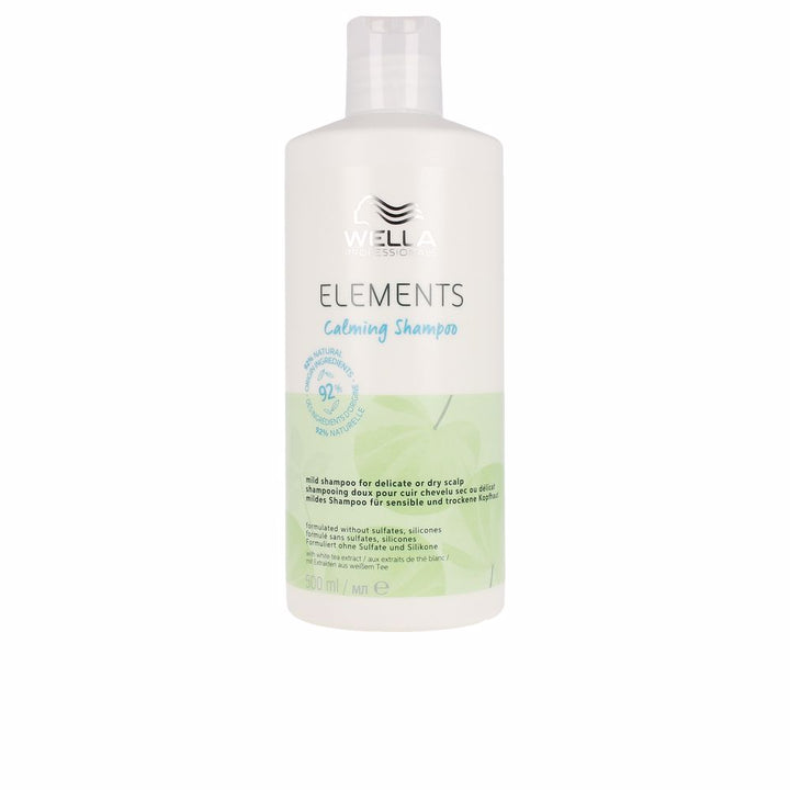 250 ml gel shampoo bottle for dry, sensitive scalp; vegan, sulphate-free